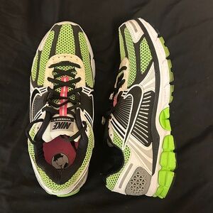 Nike Vomero Lime Green and Black Sneakers